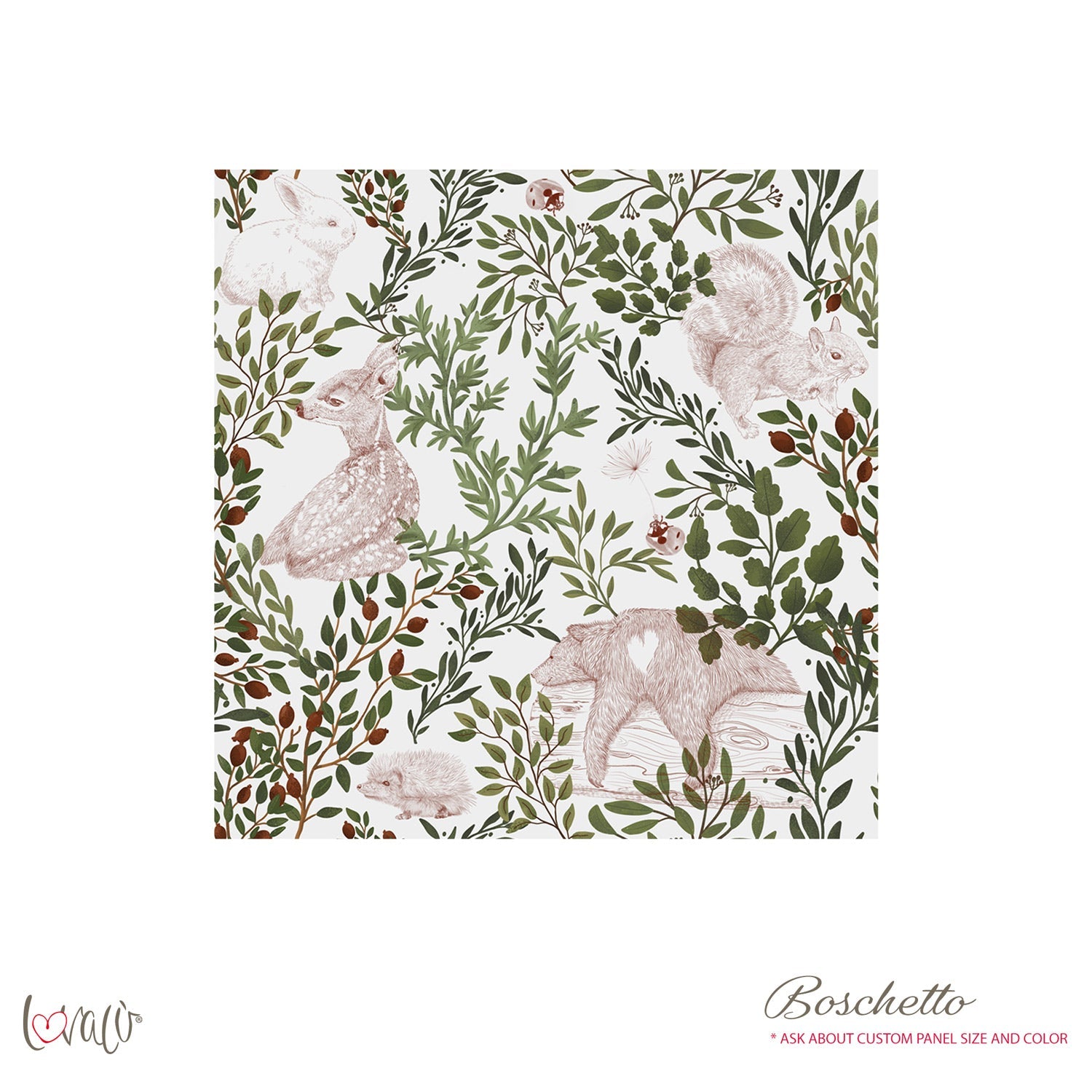 Carta da parati - Boschetto