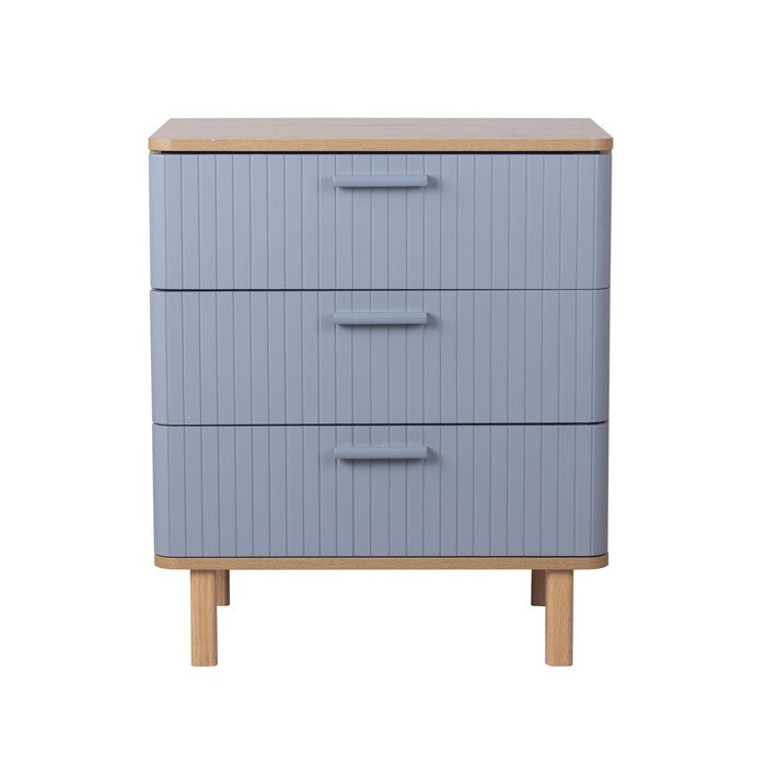 Cassettiera con 3 cassetti in melamina - Paint