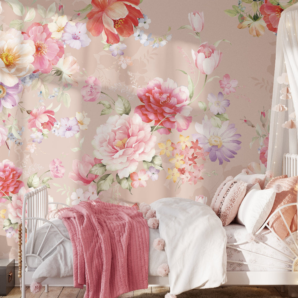 Murale - Giardino di seta