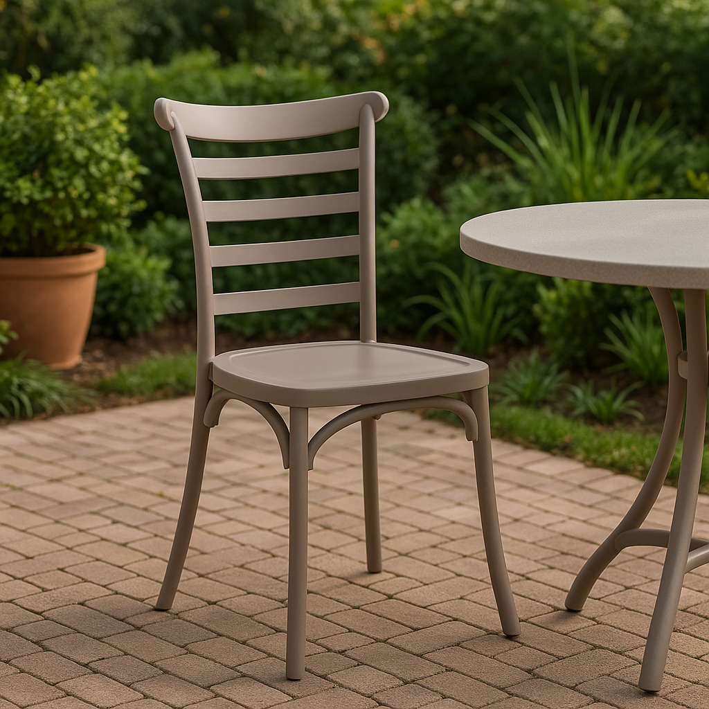 Sedia bistrot impilabile in polipropilene anti-uv - Riviera