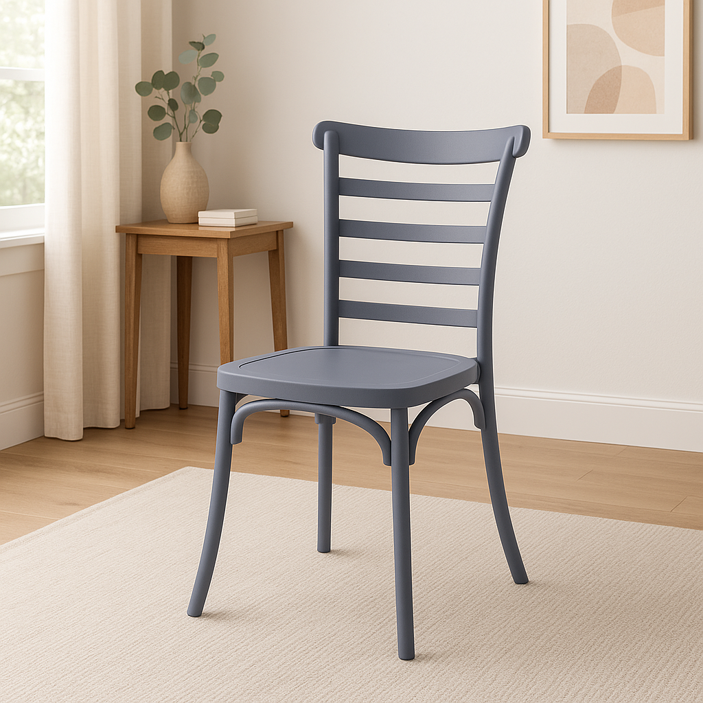 Sedia bistrot impilabile in polipropilene anti-uv - Riviera