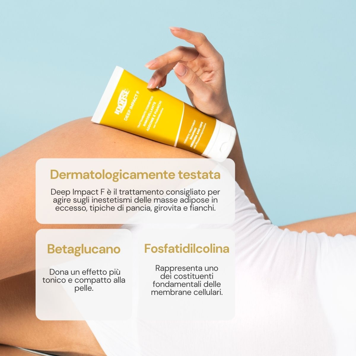 Crema rimodellante addome e fianchi