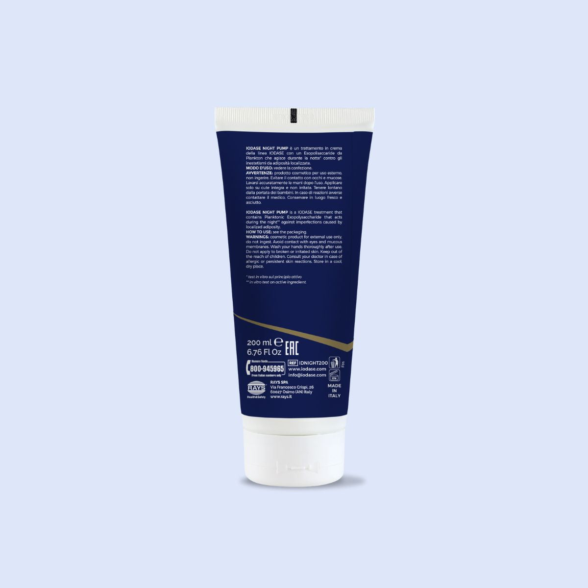 Crema snellente corpo da notte
