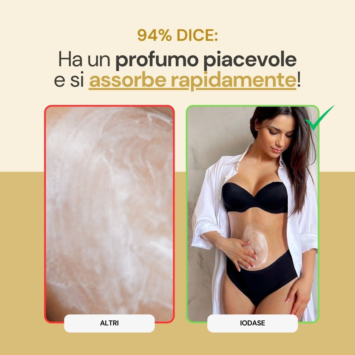 Crema rimodellante addome e fianchi