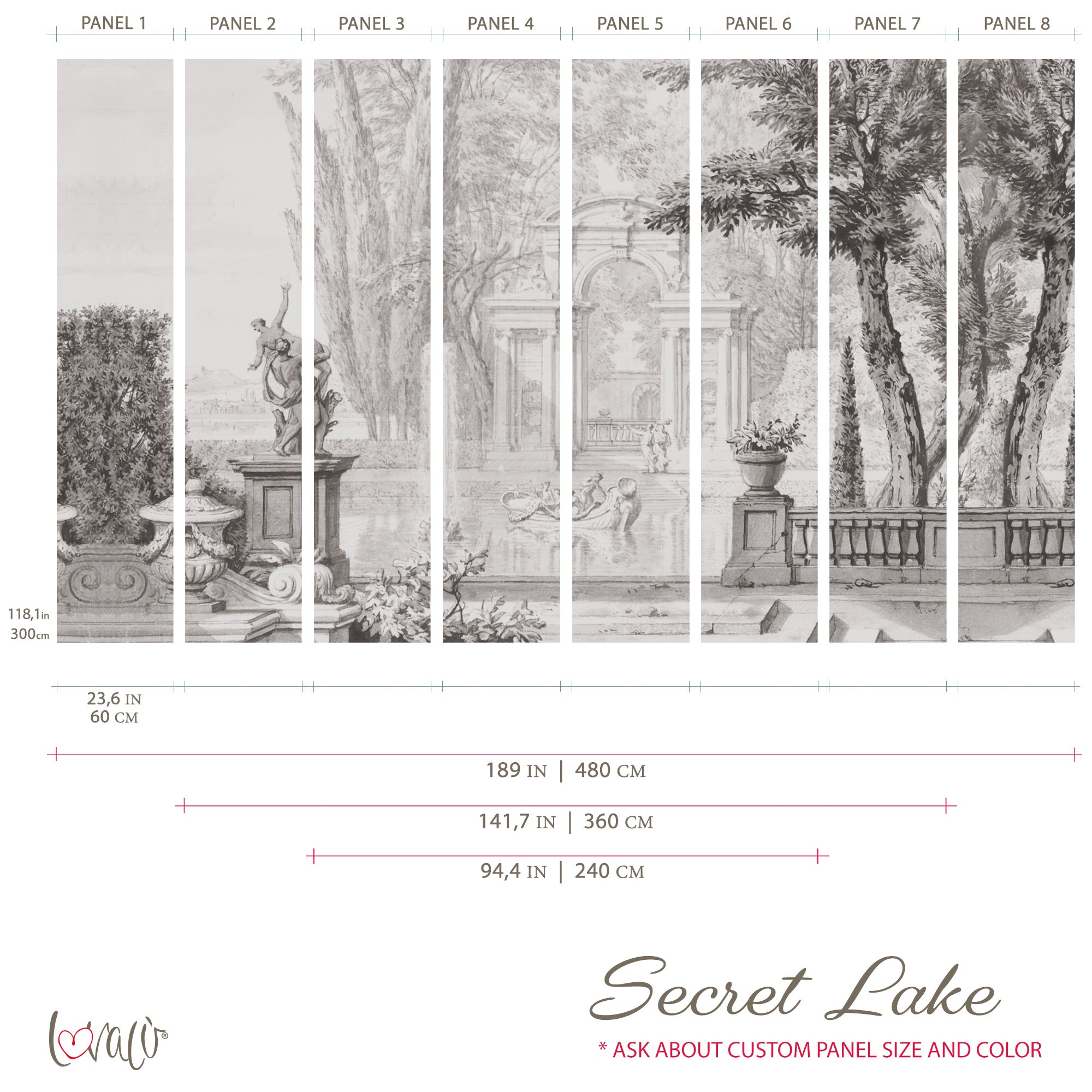 Murale - Secret Lake