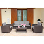 Salotto da giardino smontabile con cuscini - Mauritius