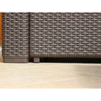 Salotto da giardino smontabile con cuscini - Mauritius