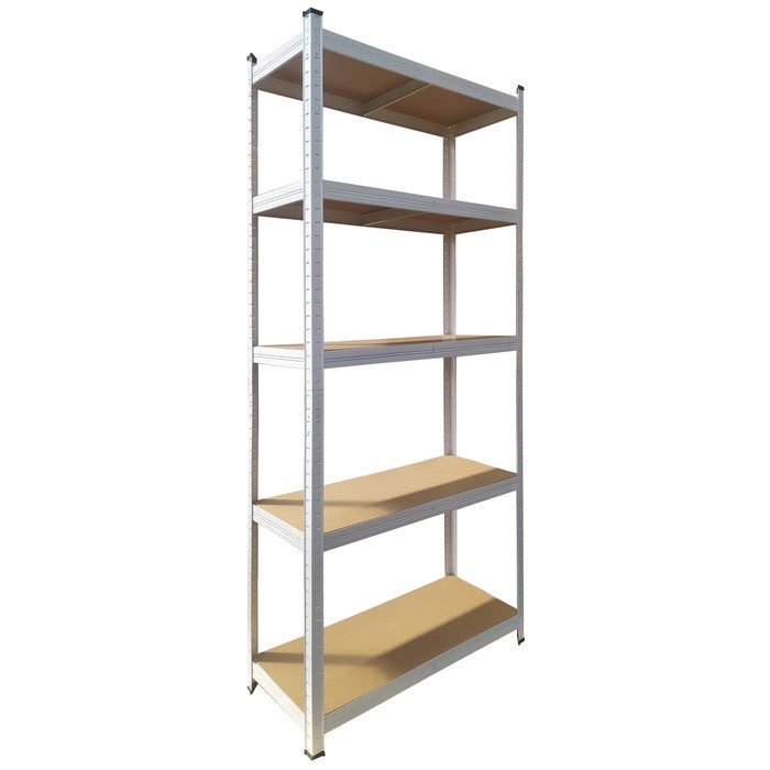 Scaffale in metallo colorato e legno 70x30x145h cm