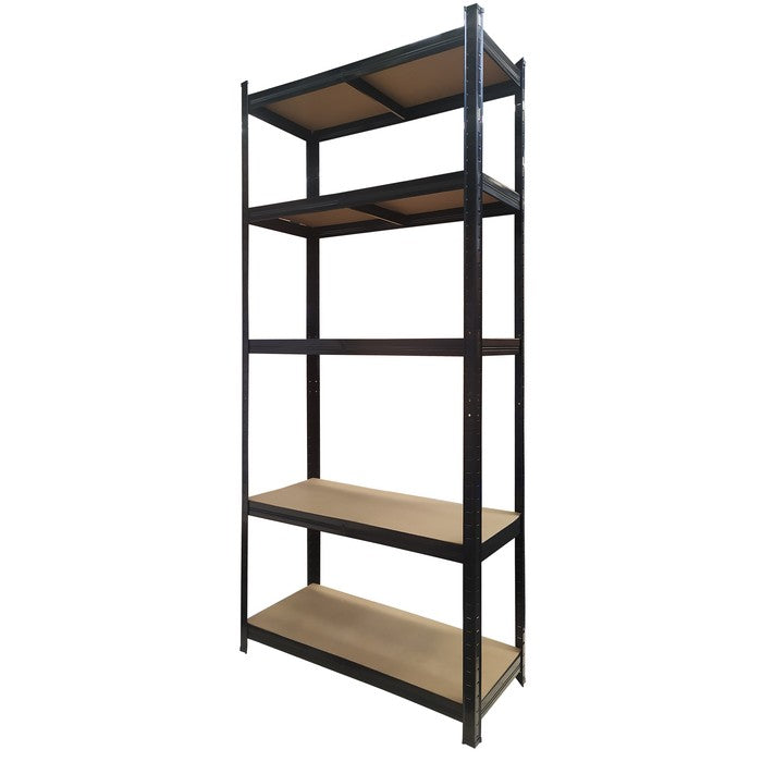 Scaffale in metallo colorato e legno 70x30x145h cm