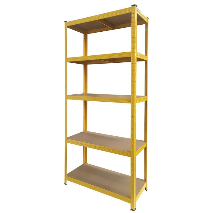 Scaffale in metallo colorato e legno 70x30x145h cm