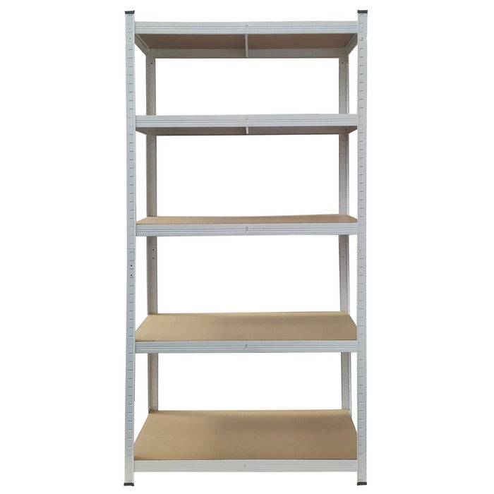 Scaffale in metallo colorato e legno 90x40x180h cm