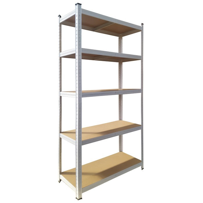 Scaffale in metallo colorato e legno 90x40x180h cm