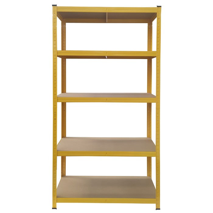 Scaffale in metallo colorato e legno 90x40x180h cm