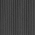 Sedia in velluto a coste con gambe in metallo nero - Irina