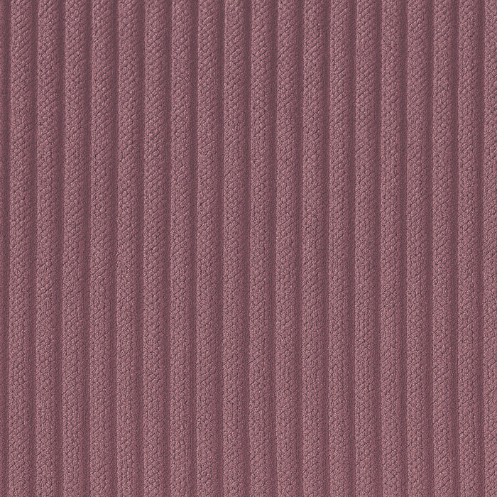 Sedia in velluto a coste con gambe in metallo nero - Irina