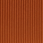 Sedia in velluto a coste con gambe in metallo nero - Irina