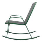 Poltrona a dondolo da giardino in metallo - Serenity