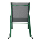 Poltrona a dondolo da giardino in metallo - Serenity