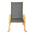 Poltrona a dondolo da giardino in metallo - Serenity