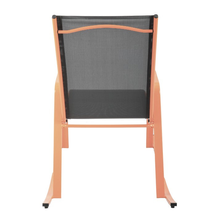 Poltrona a dondolo da giardino in metallo - Serenity