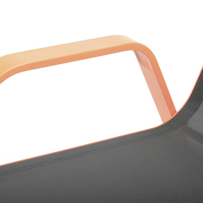 Poltrona a dondolo da giardino in metallo - Serenity