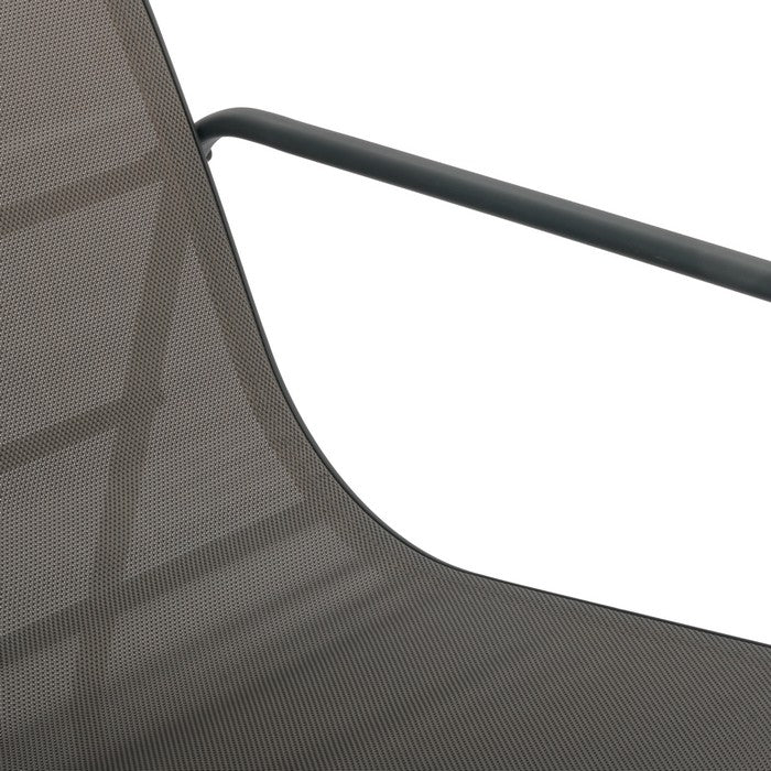 Salotto da giardino in metallo con divano, poltrone e tavolino - Eden