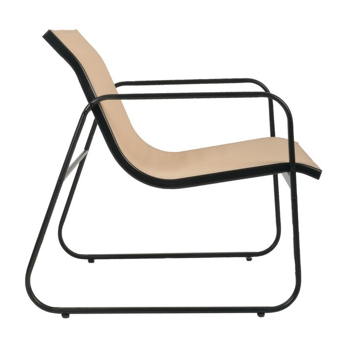 Salotto da giardino in metallo con divano, poltrone e tavolino - Eden