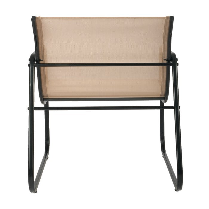 Salotto da giardino in metallo con divano, poltrone e tavolino - Eden