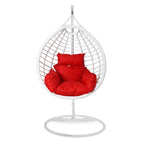 Poltrona sospesa da giardino con cuscini - Ninbus