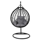 Poltrona sospesa da giardino con cuscini - Ninbus