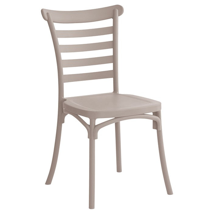 Sedia bistrot impilabile in polipropilene anti-uv - Riviera