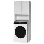 Mobile per lavatrice con ante e ripiano in mdf - Dover