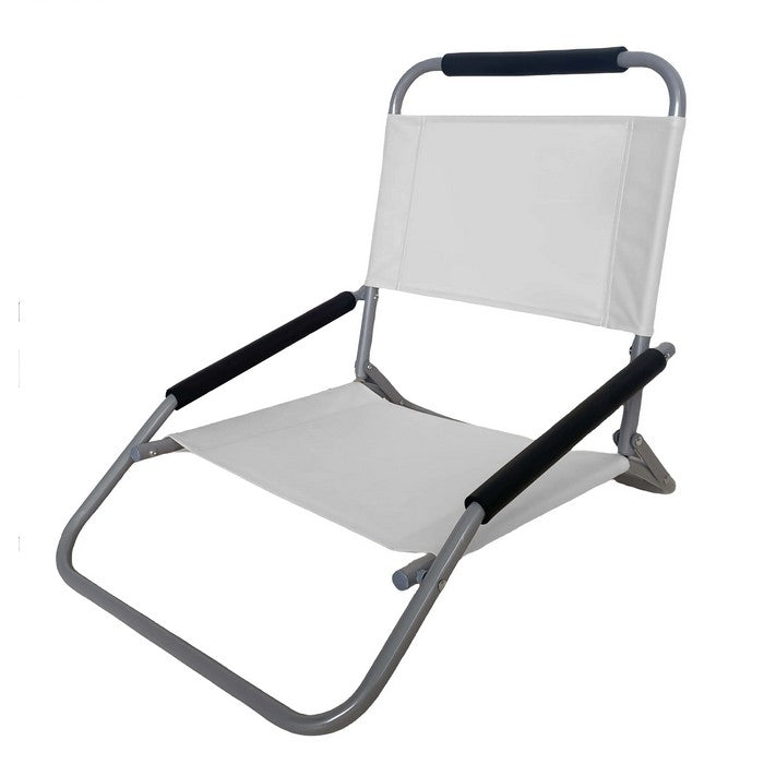 Sedia pieghevole bassa da spiaggia e campeggio