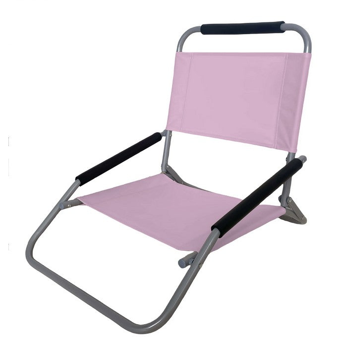 Sedia pieghevole bassa da spiaggia e campeggio