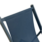 Sedia a sdraio da giardino in alluminio e textilene