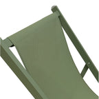 Sedia a sdraio da giardino in alluminio e textilene