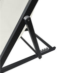 Sedia a sdraio da giardino in alluminio e textilene