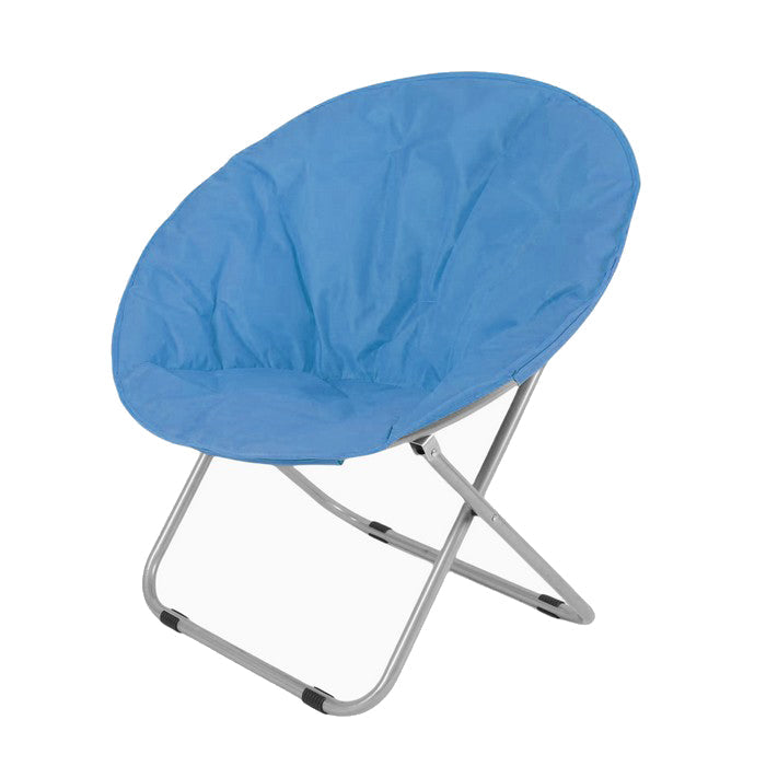 Poltrona tonda imbottita in metallo - Relax