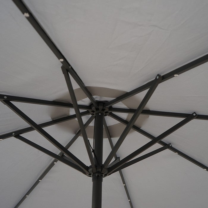 Ombrellone da giardino con LED e anti-vento 270 cm - Zen