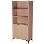 Mobile moderno con 2 ante e ripiani in melamina legno - Lignum