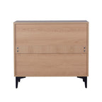 Cassettiera moderna con 3 cassetti in melamina legno - Lignum