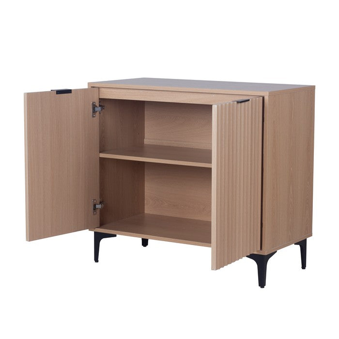 Mobile moderno con 2 ante in melamina legno - Lignum