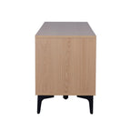 Mobile porta TV moderno con ante e cassetti in melamina legno - Lignum