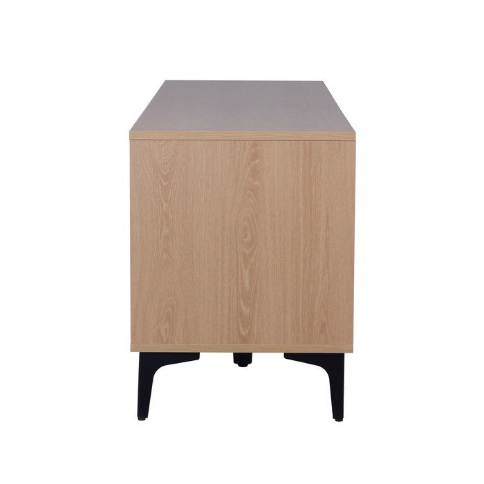 Mobile porta TV moderno con ante e cassetti in melamina legno - Lignum