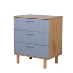 Cassettiera con 3 cassetti in melamina - Paint