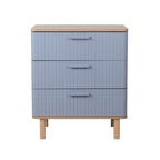 Cassettiera con 3 cassetti in melamina - Paint