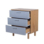 Cassettiera con 3 cassetti in melamina - Paint