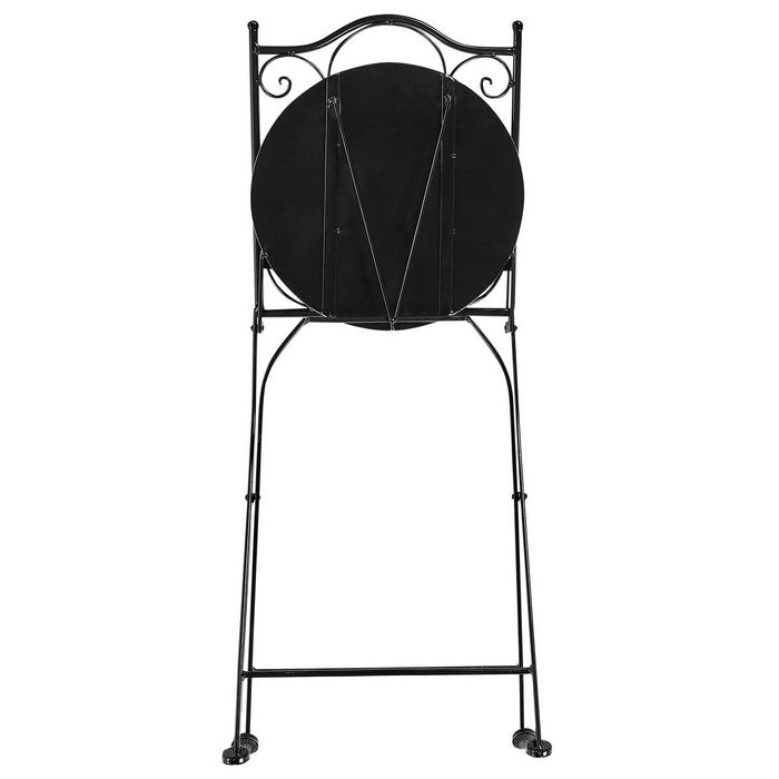 Set tavolo con sedie pieghevoli in metallo con mosaico - Sanremo