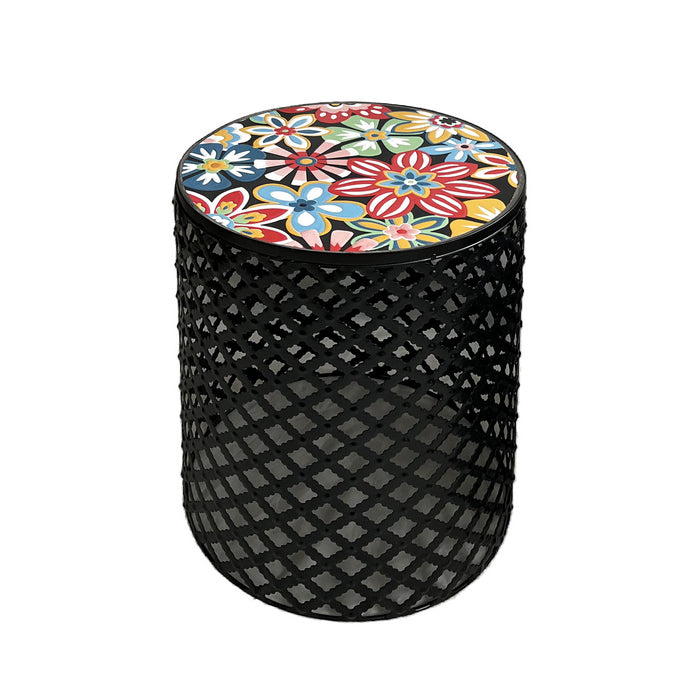 Supporto cilindrico per piante con mosaico - Sanremo