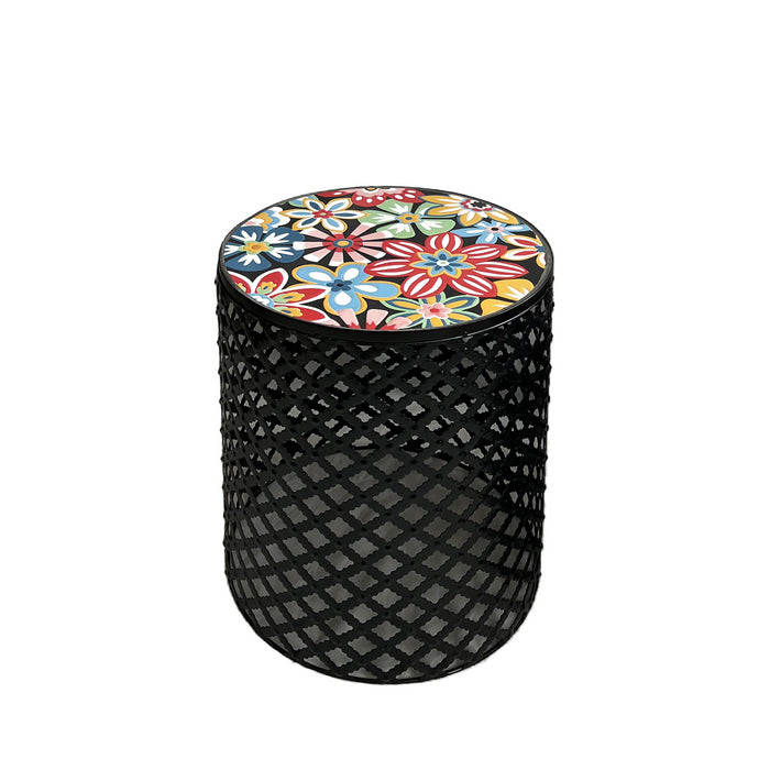 Supporto cilindrico per piante con mosaico - Sanremo